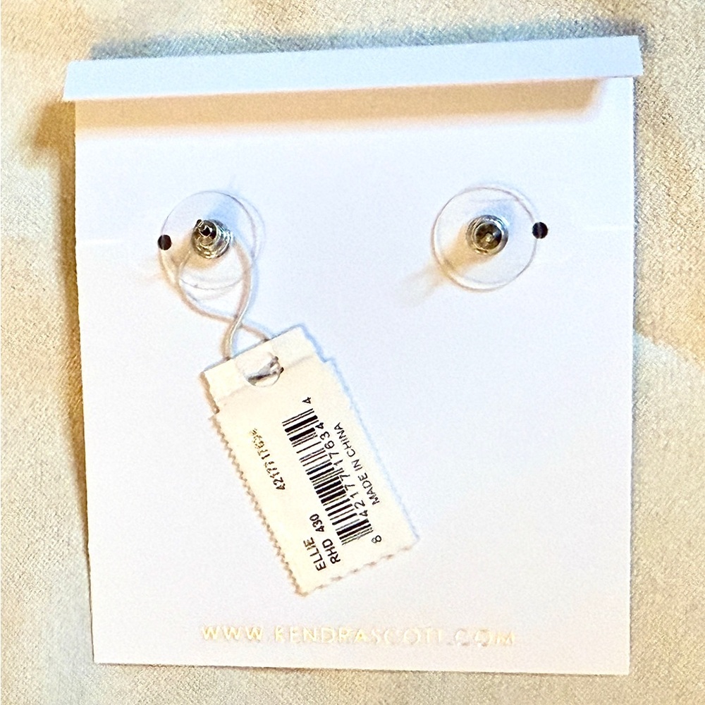 Kendra Scott - NWT Ellie Cobalt Blue Earrings - Picture 6 of 6